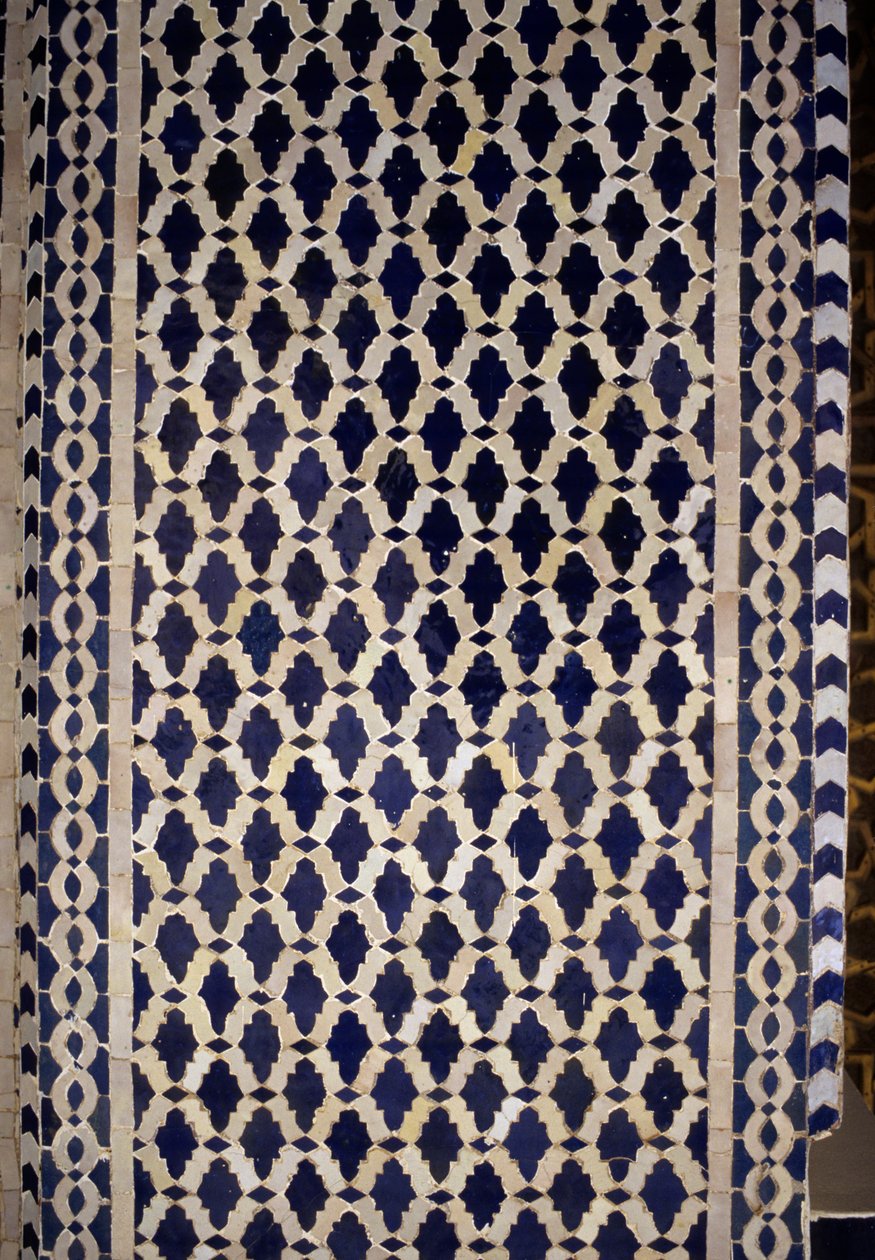Ściana kafelkowa (ceramiczna) autorstwa Islamic School
