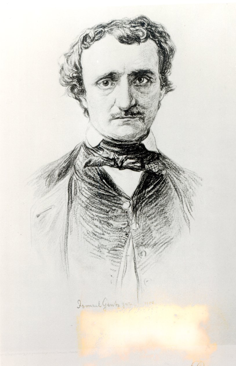 Edgar Allan Poe (1809-49) 1907 autorstwa Ismael Gentz
