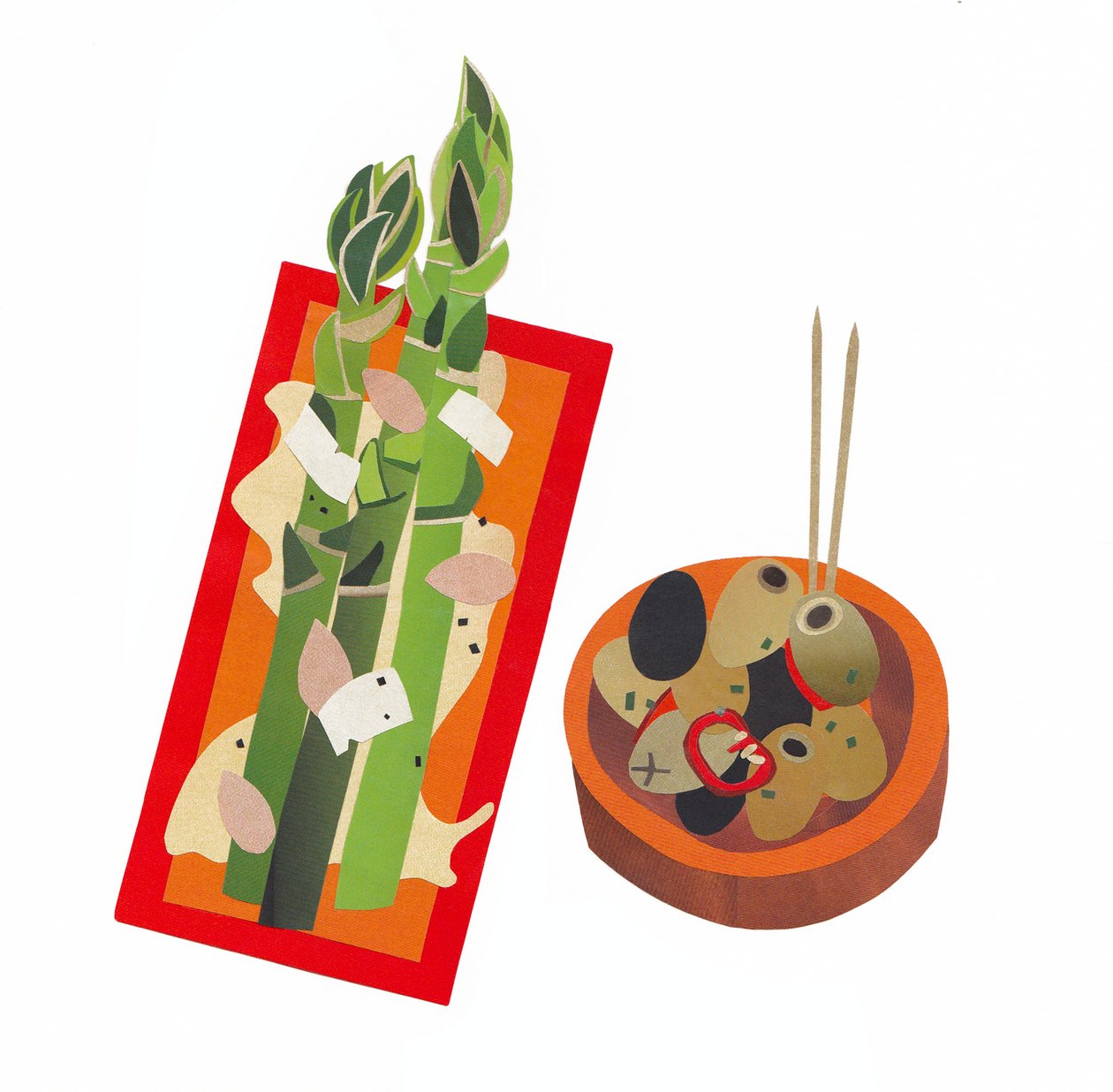 Tapas, 2016 papier autorstwa Isobel Barber