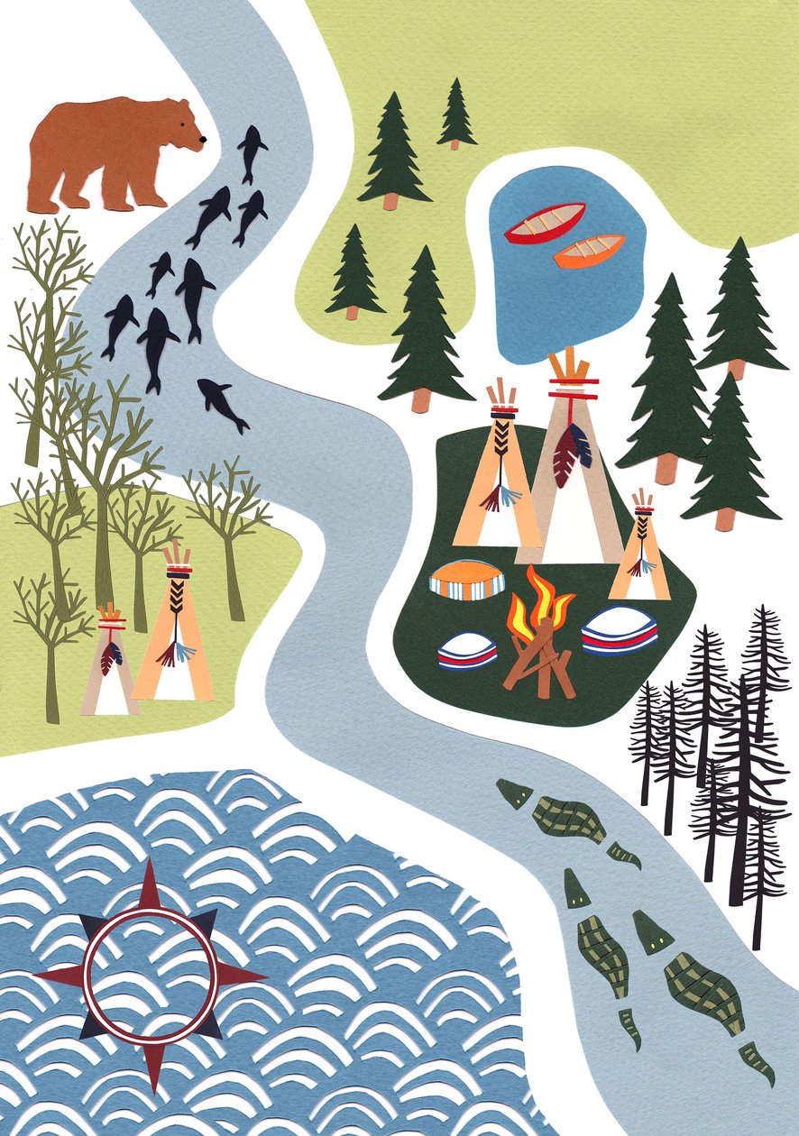 The Great Outdoors, 2016 papier autorstwa Isobel Barber