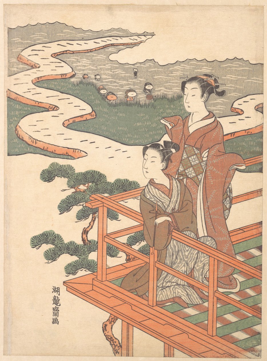 Grafika autorstwa Isoda Koryusai