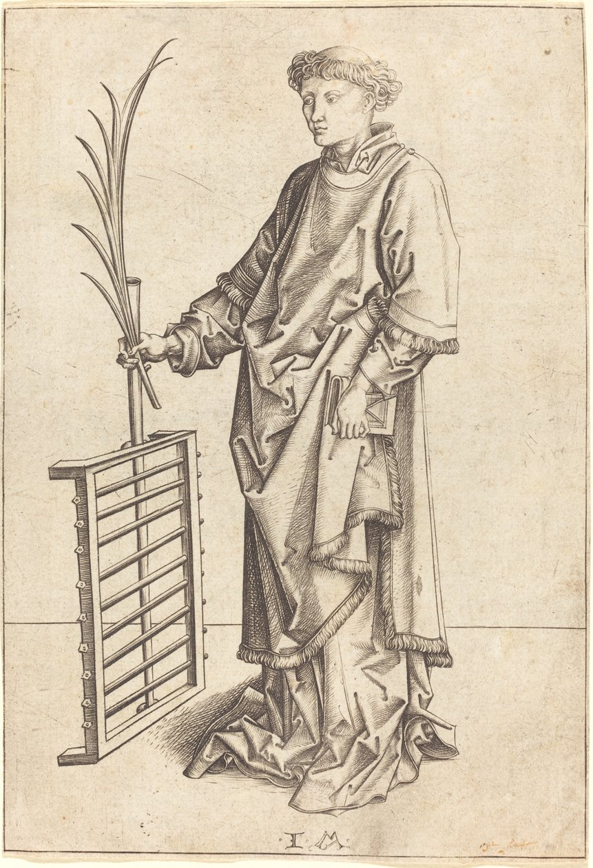 Św. 14801490. autorstwa Israhel van Meckenem