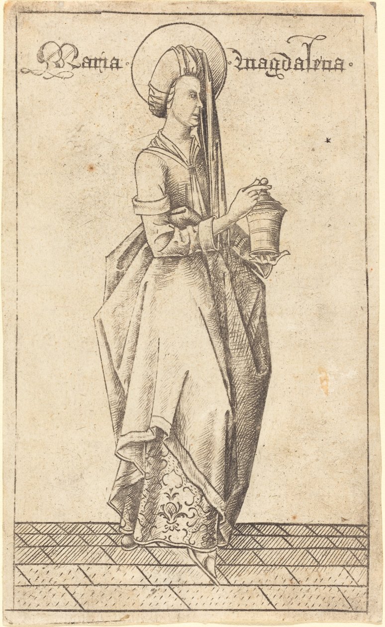 Św. Maria Magdalena autorstwa Israhel van Meckenem