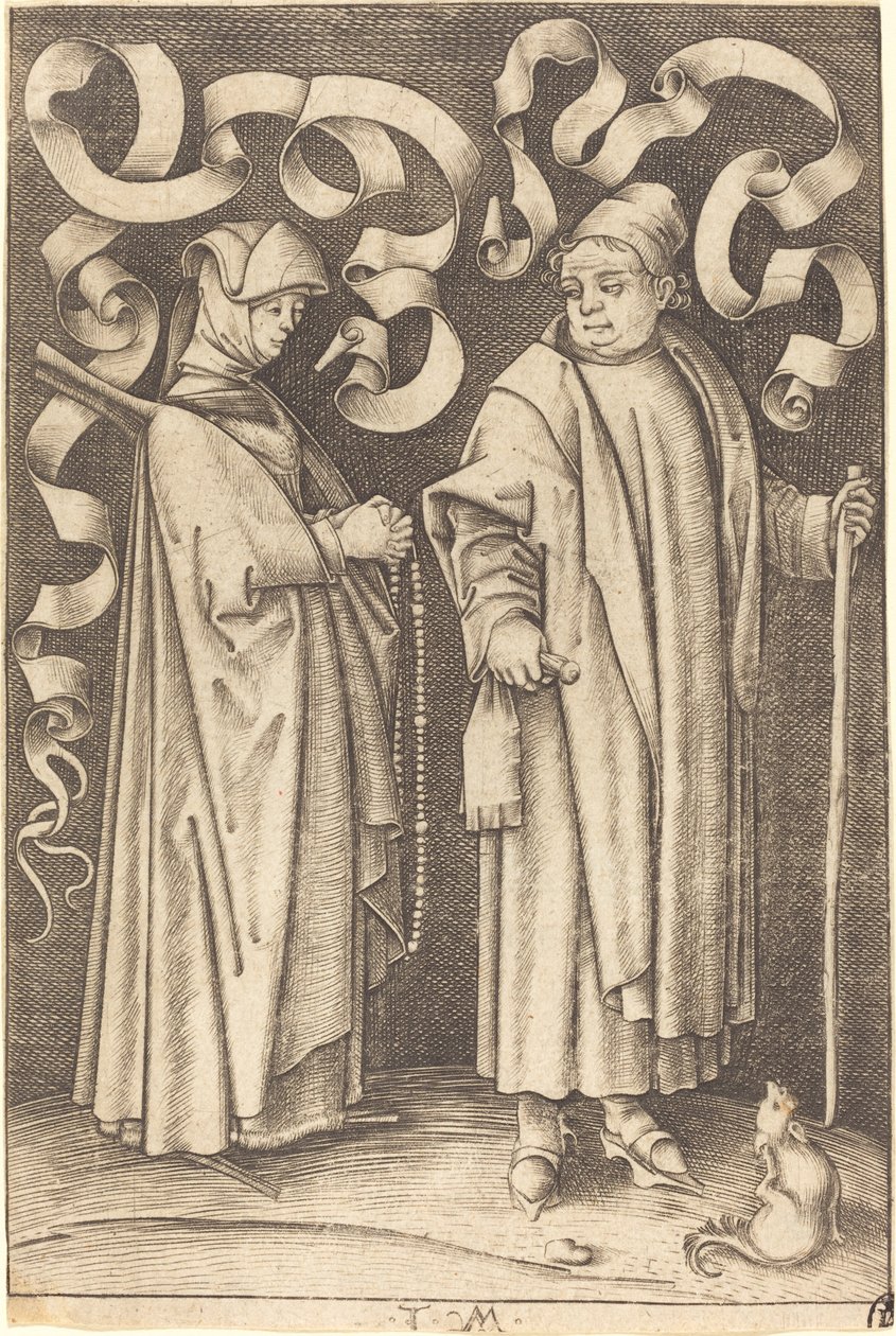 Chrześcijańscy, ok. 14951503. autorstwa Israhel van Meckenem
