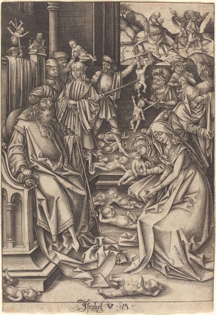 Masakra Niewinnych autorstwa Israhel van Meckenem after Hans Holbein the Elder