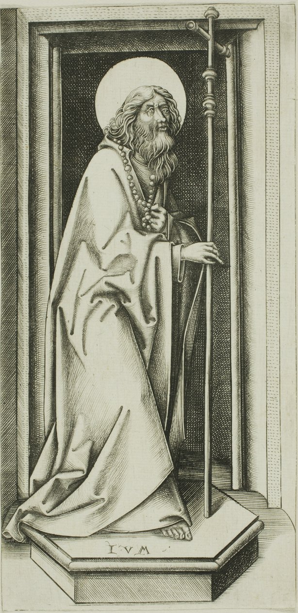 Święty Filip i święty Jakub Mniejszy autorstwa Israhel van Meckenem the younger