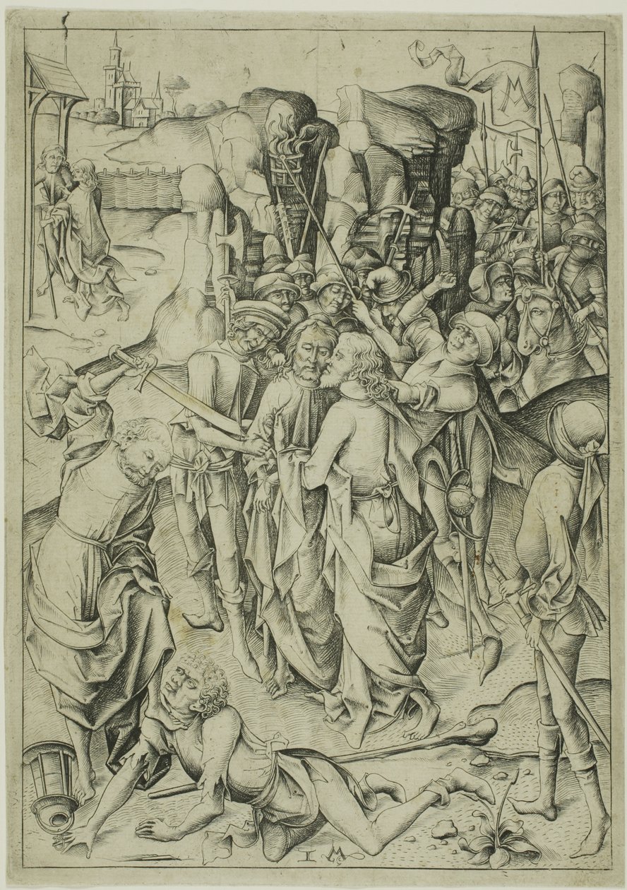 Zdrada autorstwa Israhel van Meckenem the younger