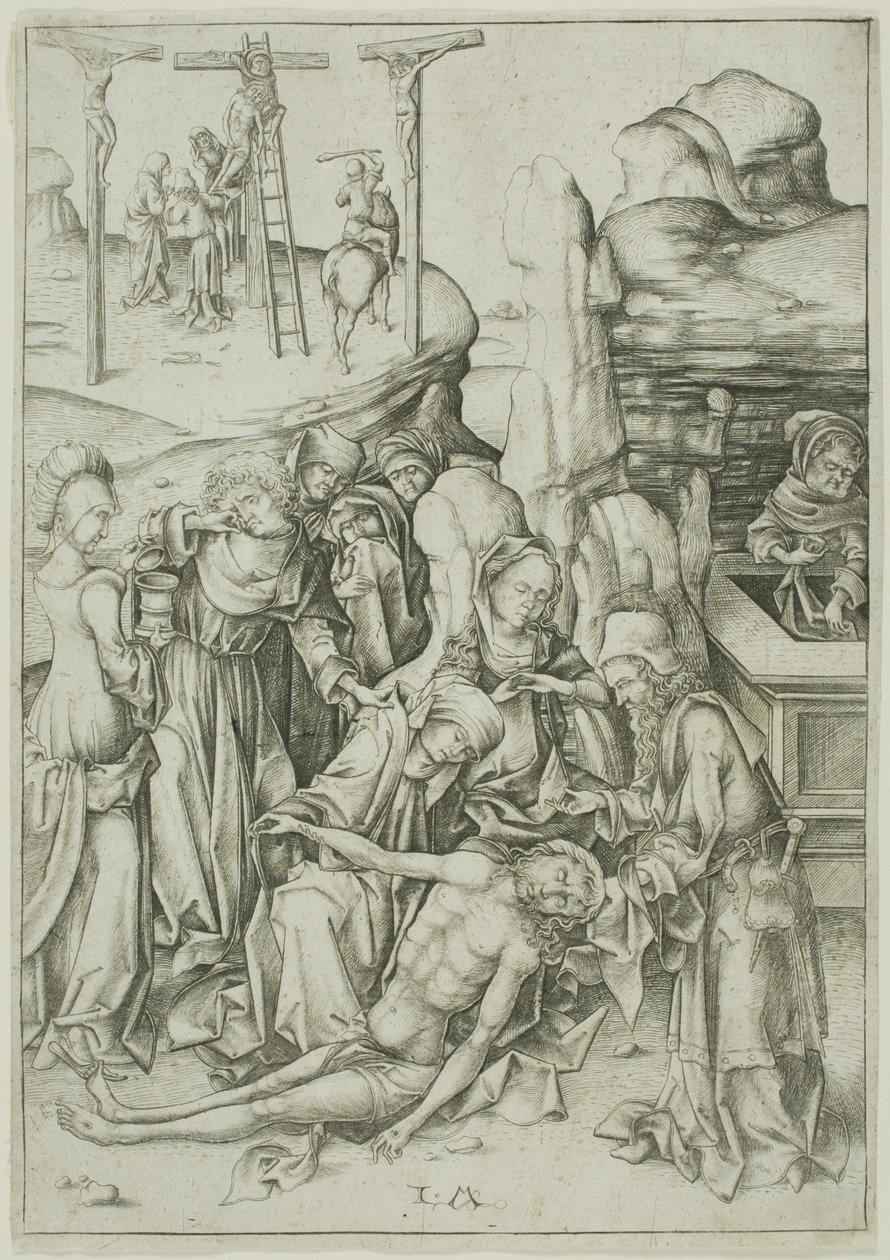 Lament autorstwa Israhel van Meckenem the younger