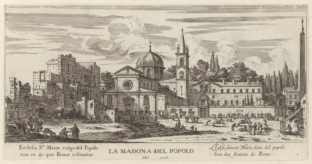 Madona del Popolo autorstwa Israël Silvestre