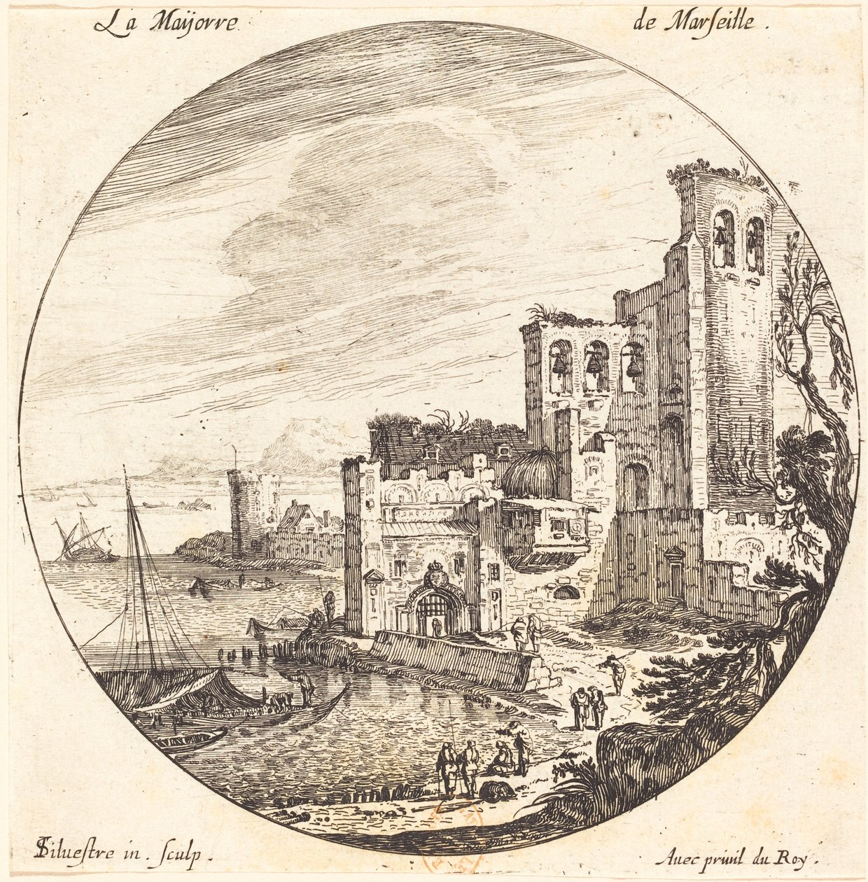 Maijorre de Marseille autorstwa Israël Silvestre