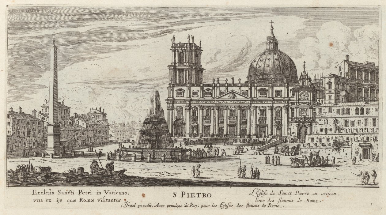 S. Pietro autorstwa Israël Silvestre