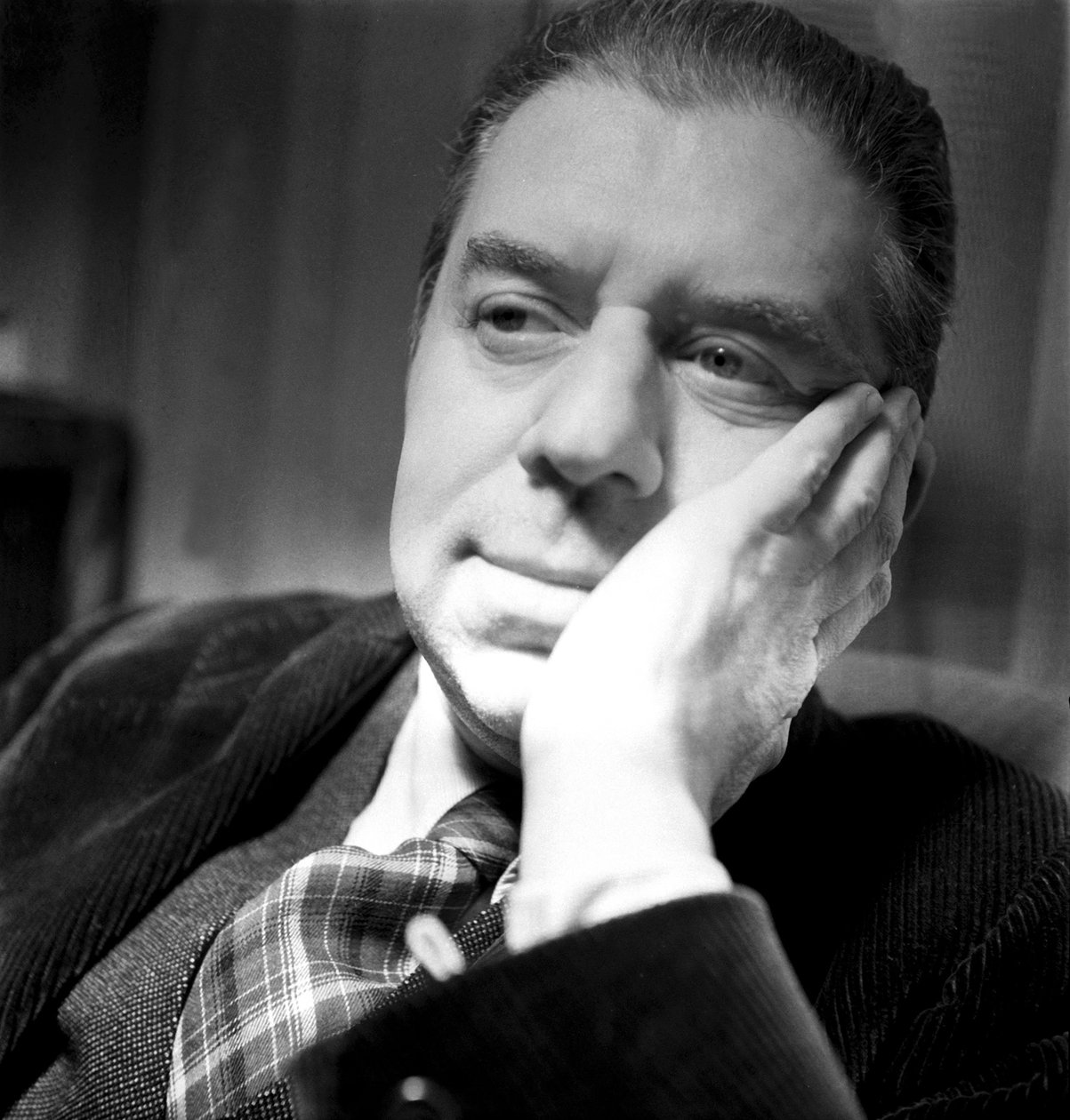 Eugenio Montale (1896-1981) autorstwa Italian Photographer