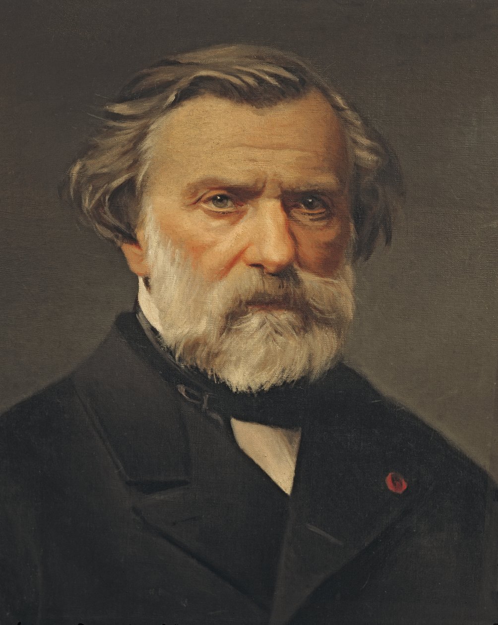Ambroise Thomas (1811-96) wcześniej uważany za Giuseppe Verdi autorstwa Italian School