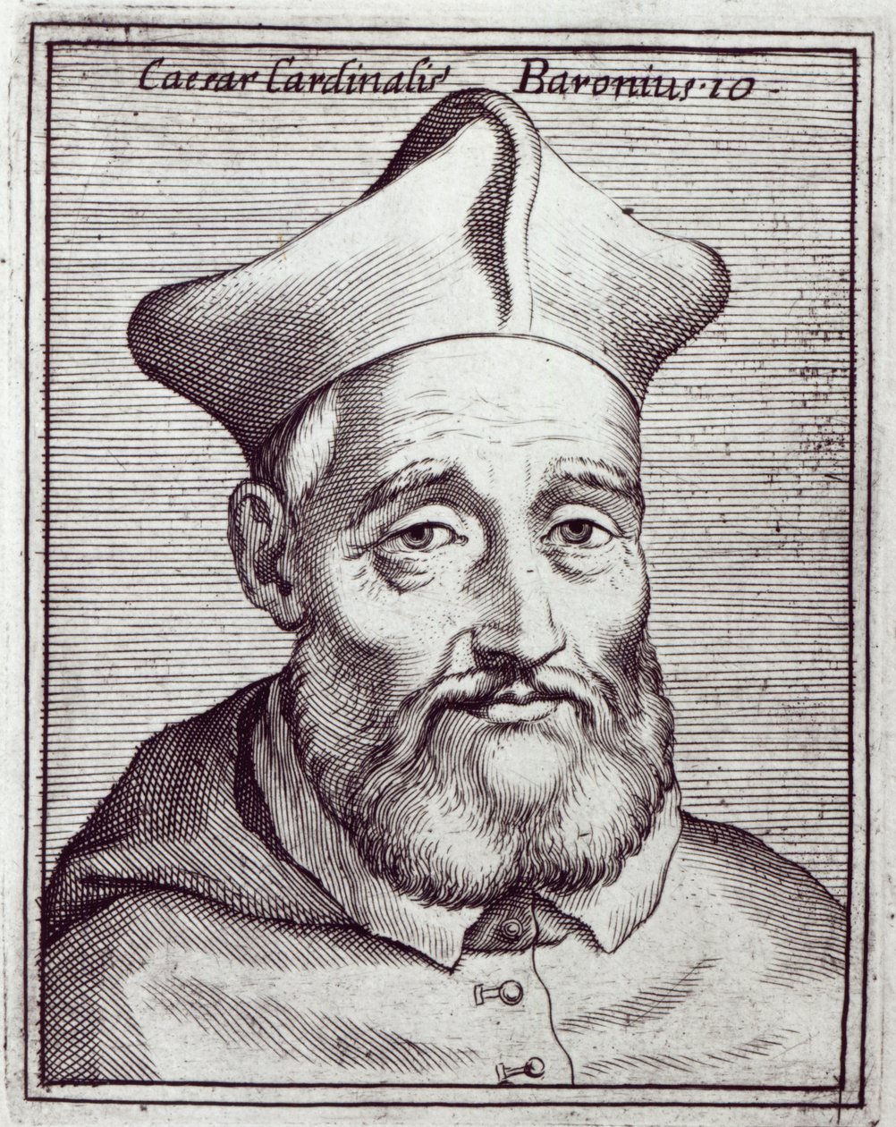 Kardynał Cesare Baronio autorstwa Italian School