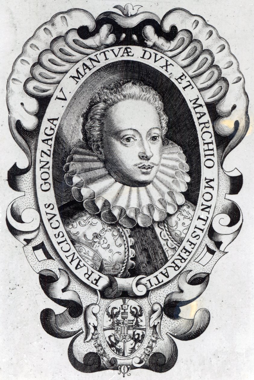 Francesco Gonzaga, książę Mantui i markiz Montferrat autorstwa Italian School