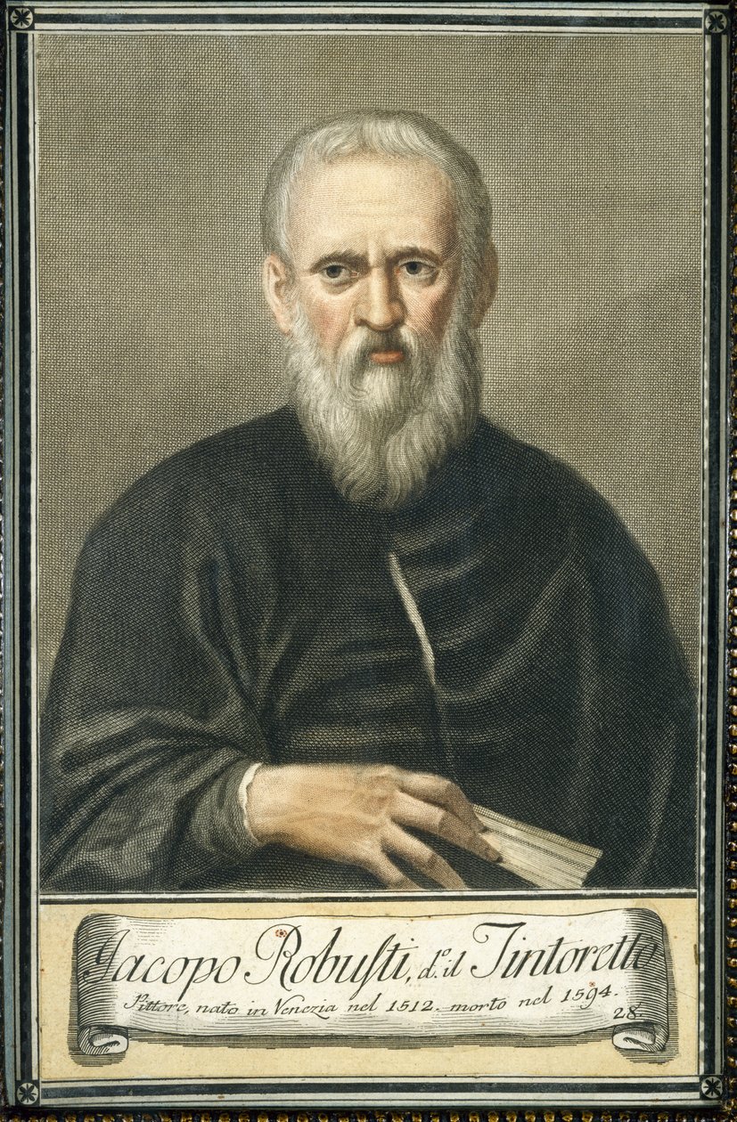 Jacopo Robusti Tintoretto autorstwa Italian School
