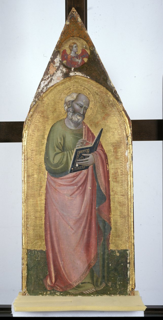 Jan Ewangelista, ok. 1360 (tempera na drewnie topoli) autorstwa Italian School