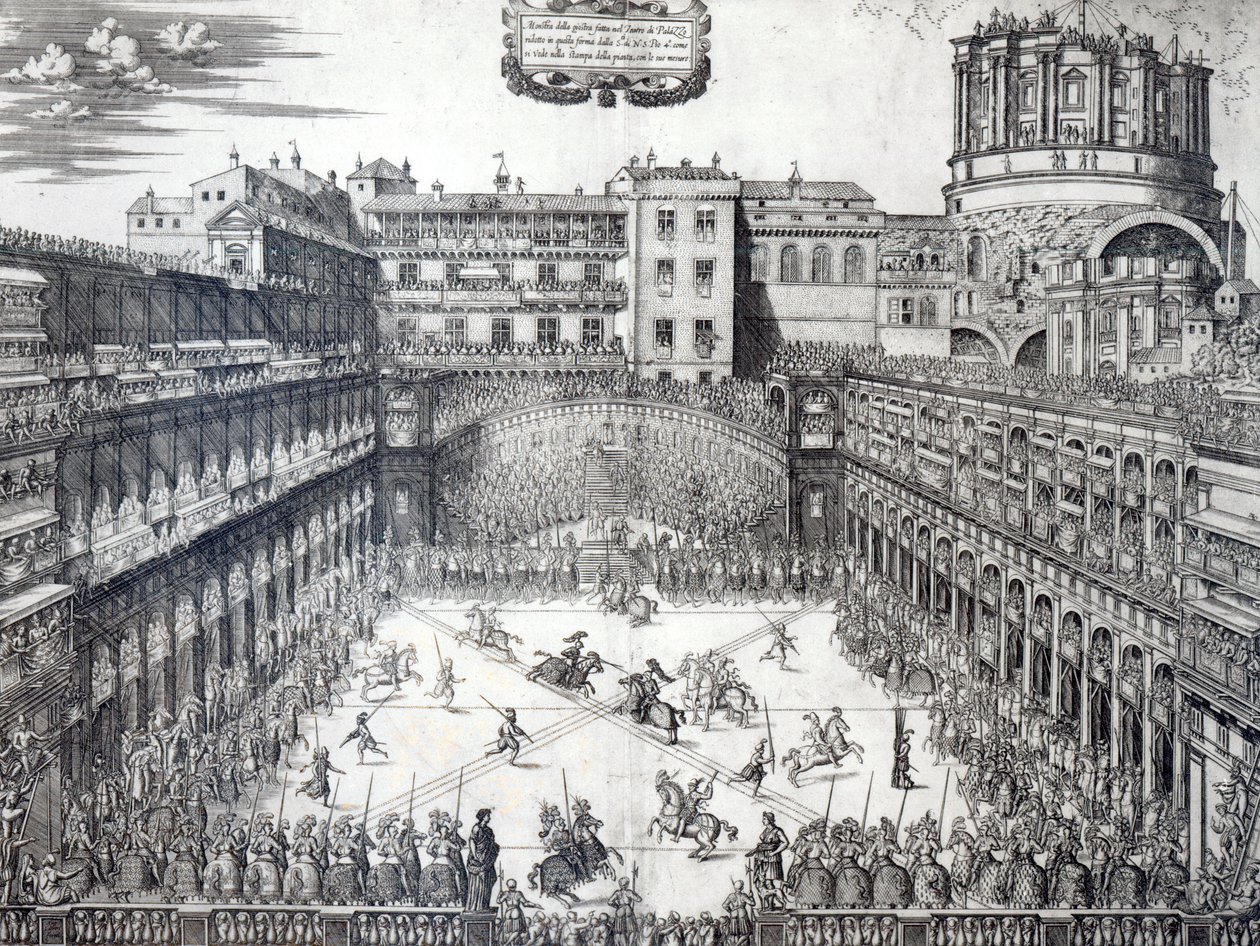 Potyczki, 1565 autorstwa Italian School