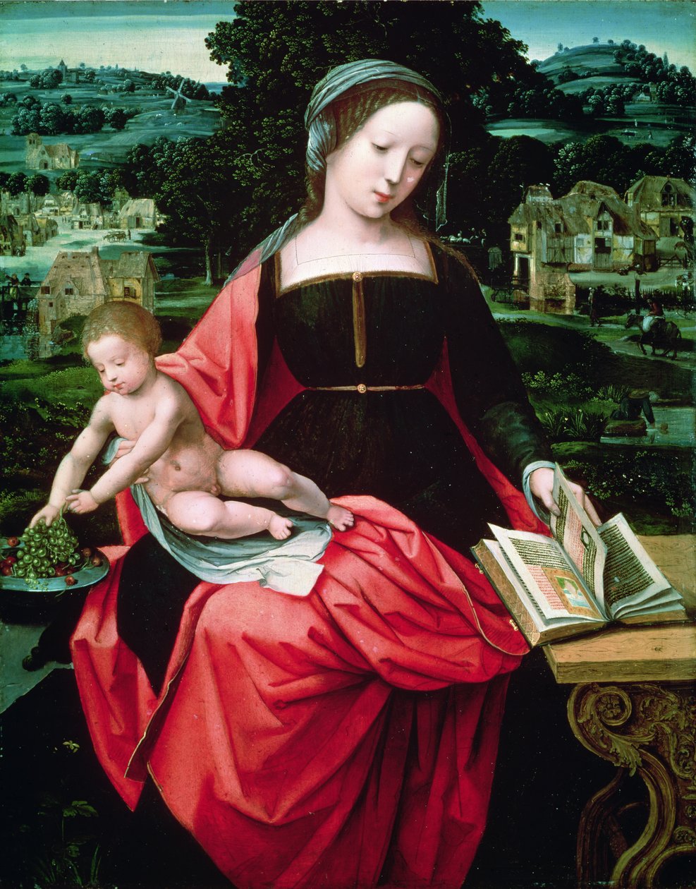Madonna z Dzieciątkiem autorstwa Italian School