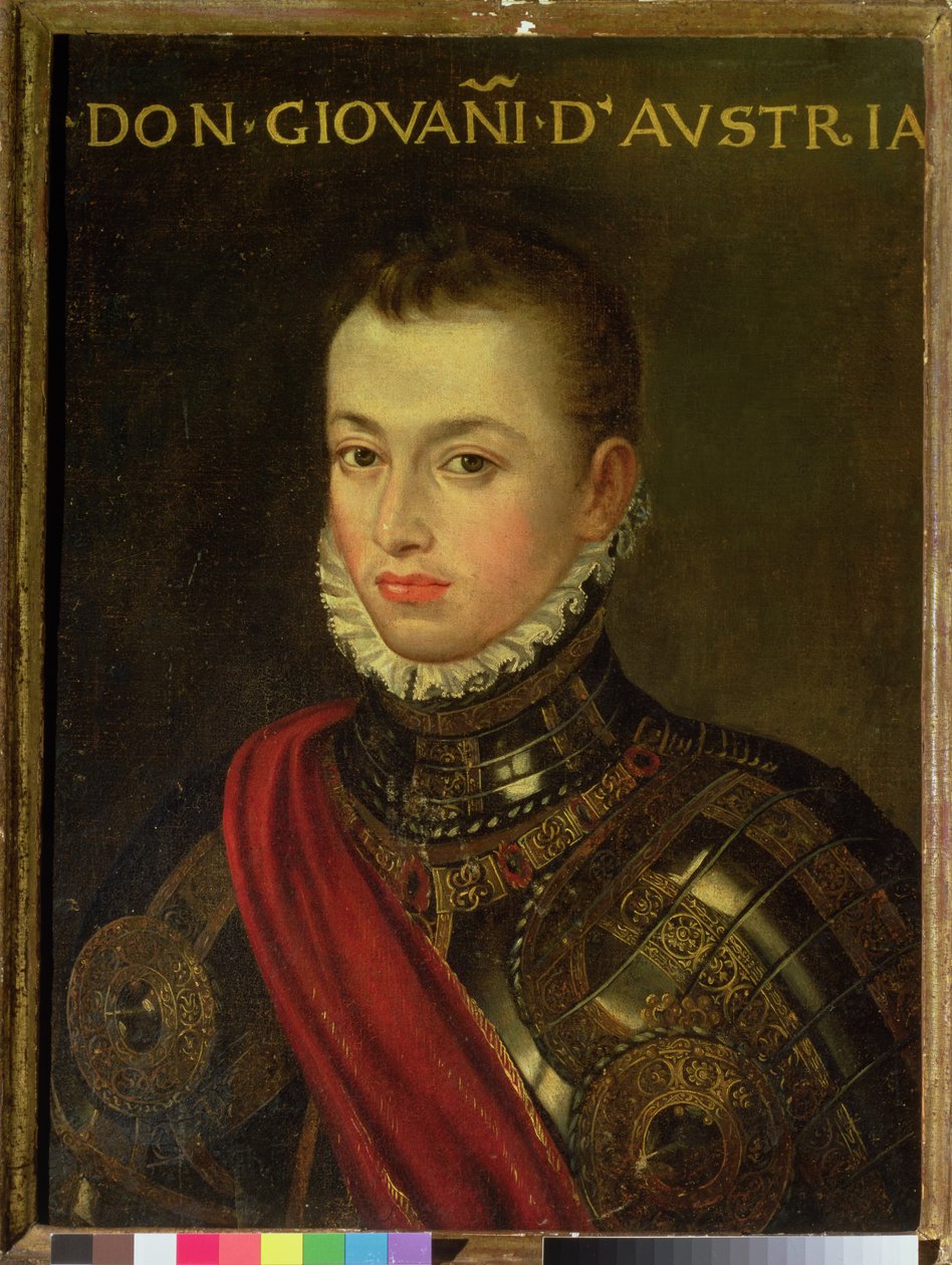 Portret Don Juana Austrii (1547-78) autorstwa Italian School