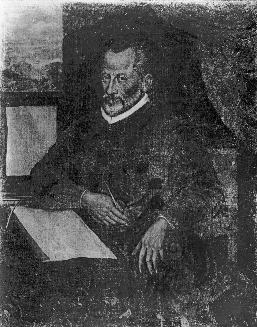 Portret Giovanniego Pierluigiego da Palestrina (1525-94) autorstwa Italian School