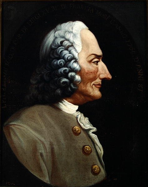 Portret Jean-Philippe Rameau autorstwa Italian School