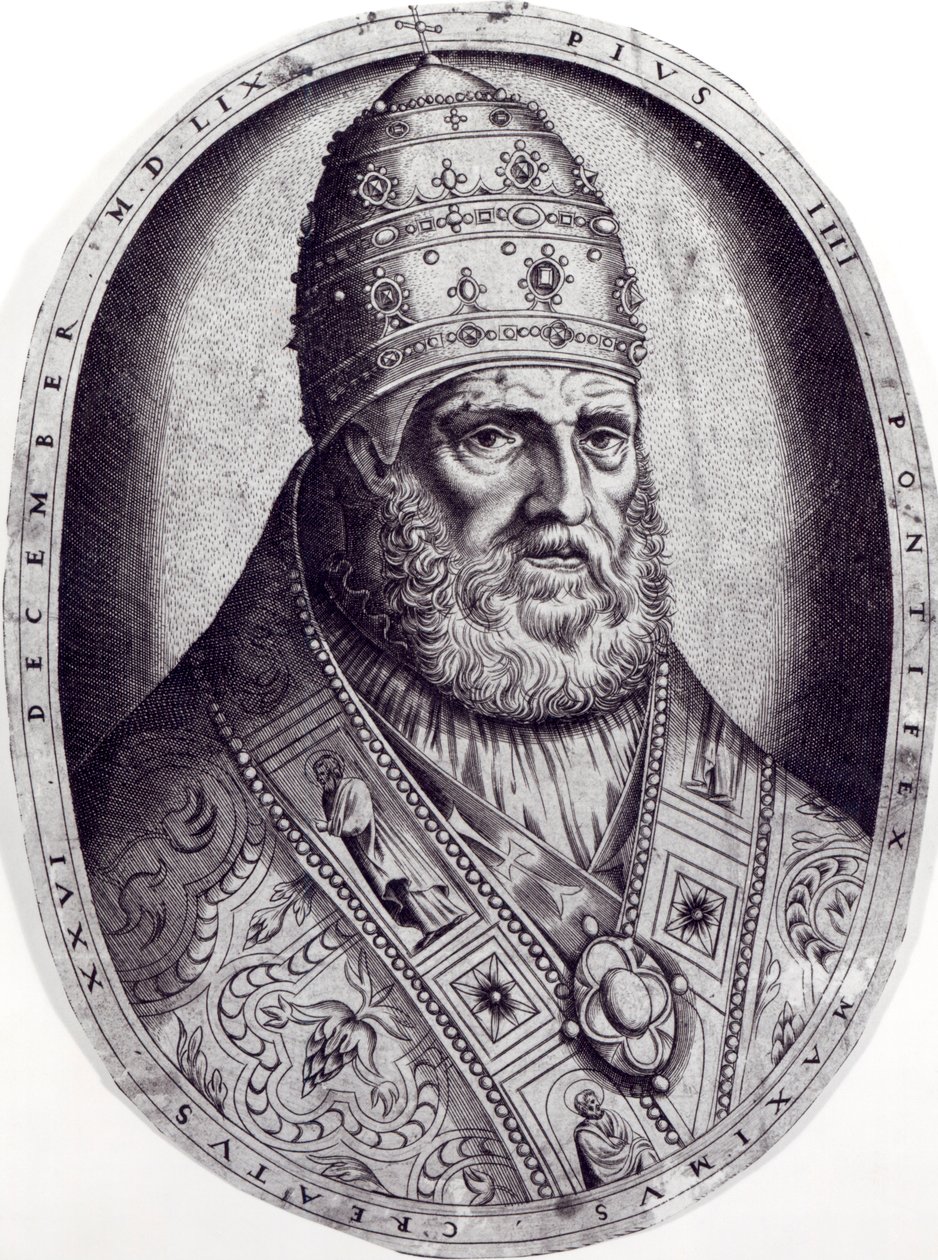 Portret papieża Piusa IV, 1559 autorstwa Italian School