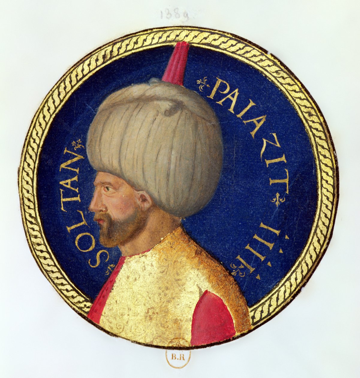 Sułtan Bajazyd I (1357-1403) autorstwa Italian School