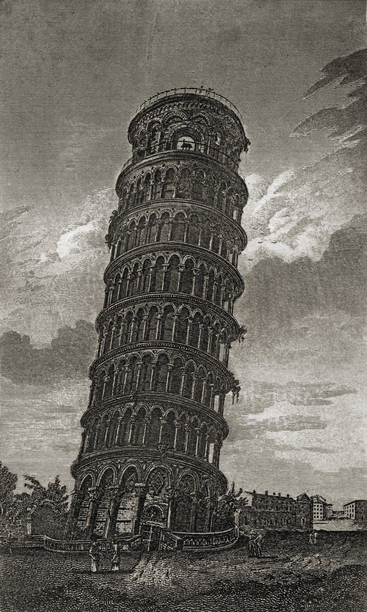 Krzywa Wieża w Pizie autorstwa Italian School