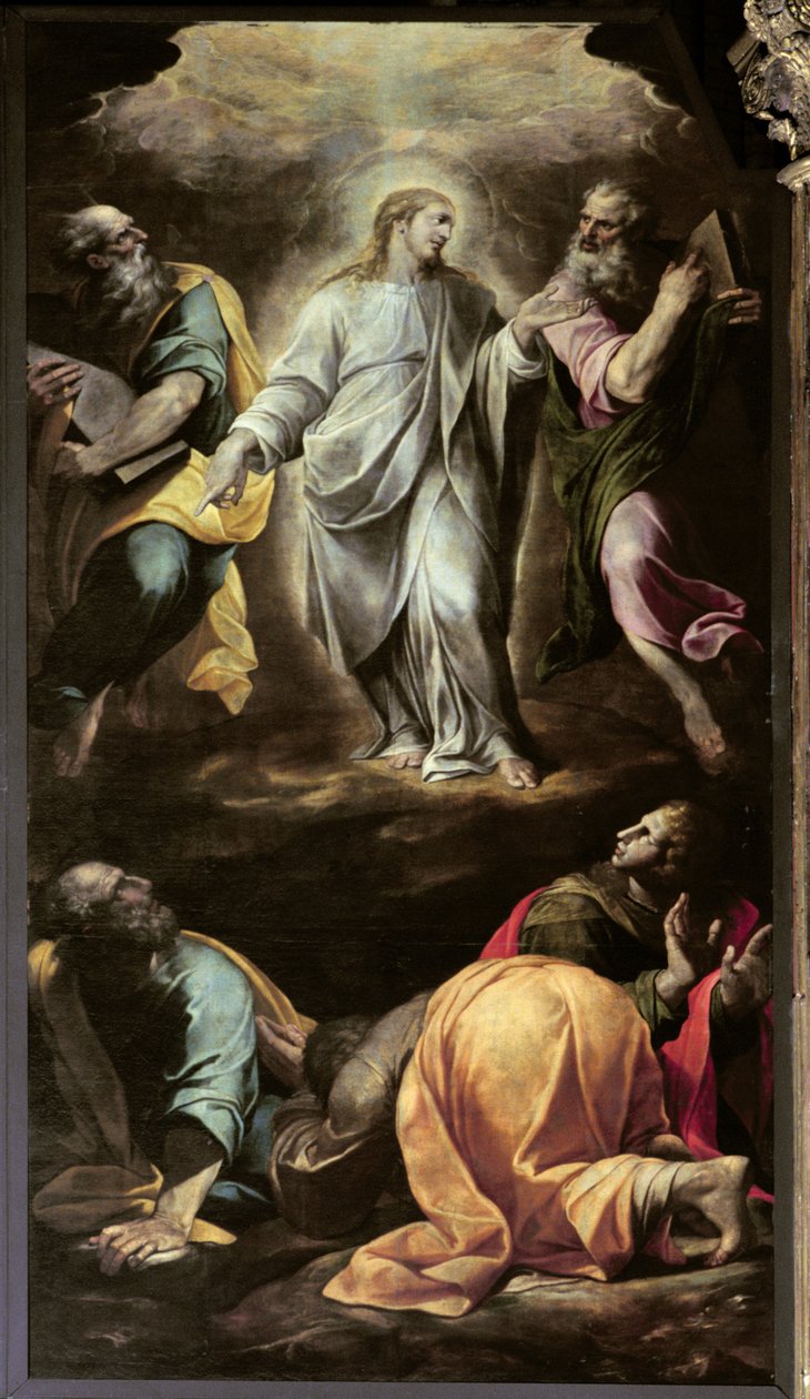 Przemienienie Chrystusa z organów, ukończone 1559-1602 autorstwa Italian School