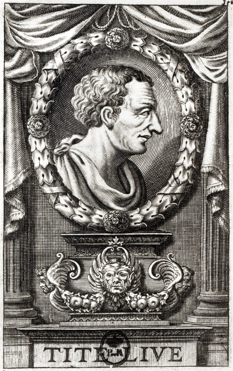 Tytus Liwiusz znany jako Liwiusz (59BC-17AD) autorstwa Italian School