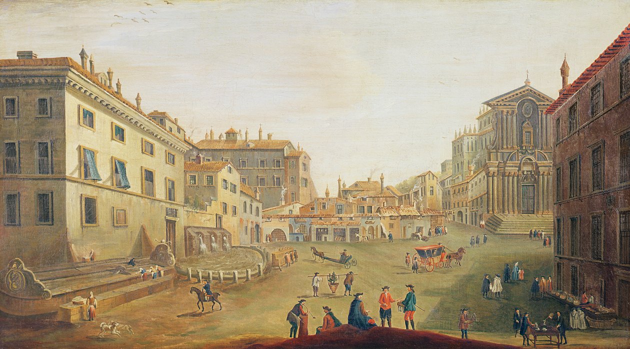 Fontanna di Trevi autorstwa Italian School