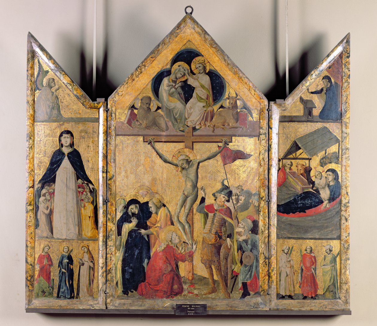 Tryptyk ze scenami z życia Matki Boskiej, 1333 autorstwa Italian School