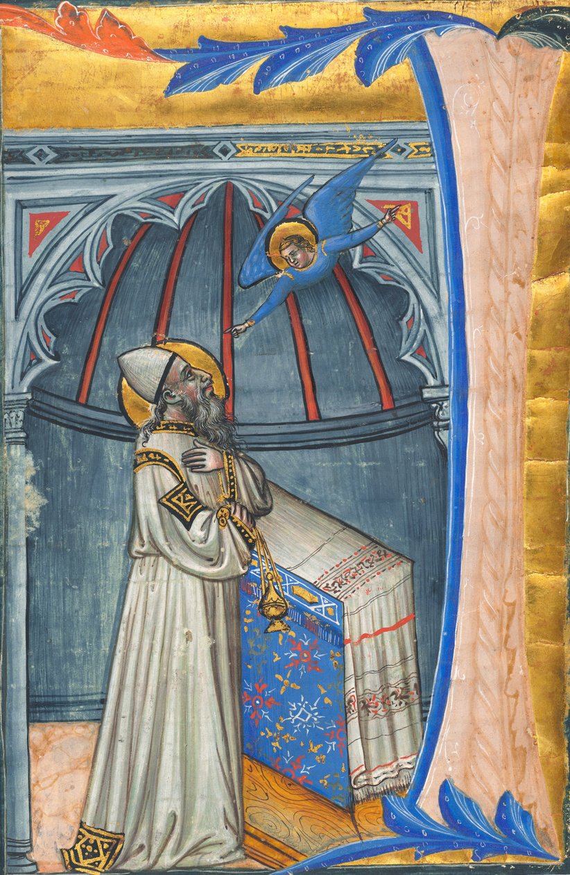 Zwiastowanie Zachariaszowi autorstwa Italian 15th Century