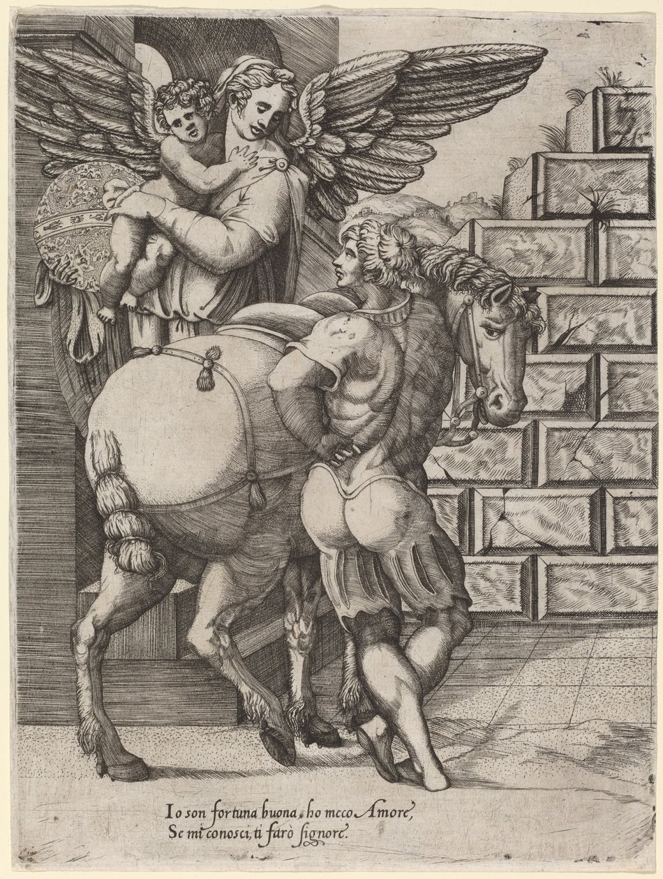 Alegoria fortuny autorstwa Italian 16th Century