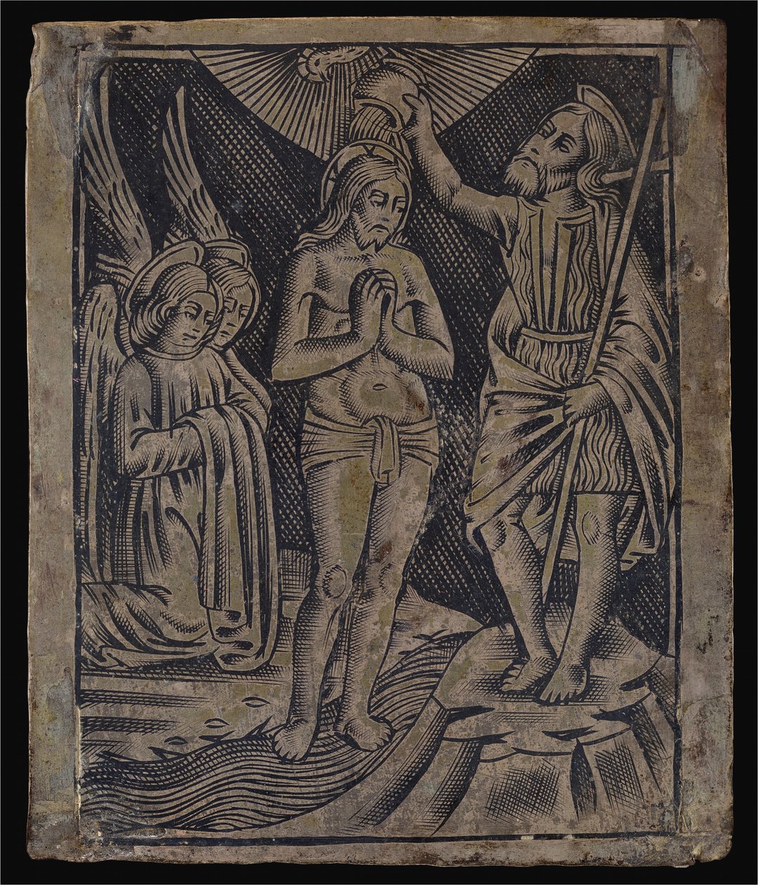 Chrzest Chrystusa autorstwa Italian 16th Century