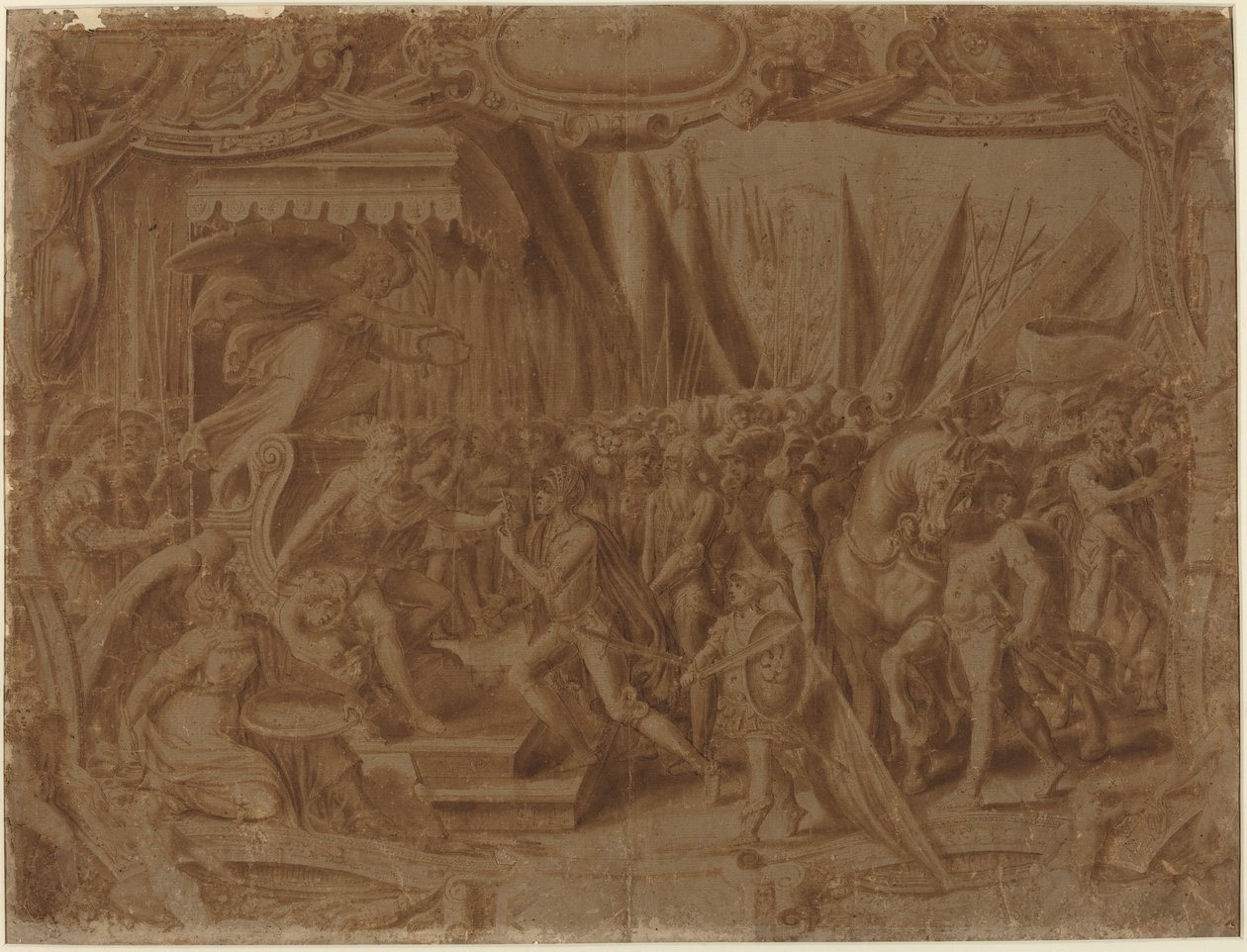 Scena historyczna autorstwa Italian 16th Century