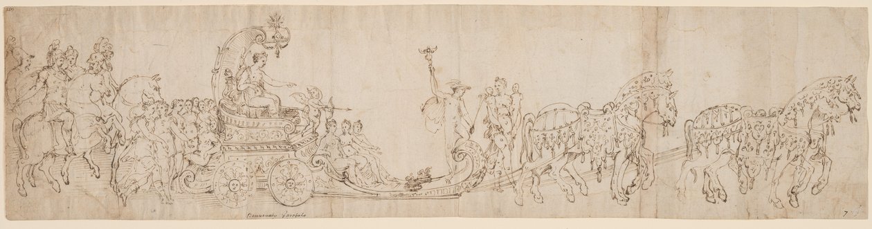 Triumf Wenus autorstwa Italian 16th Century