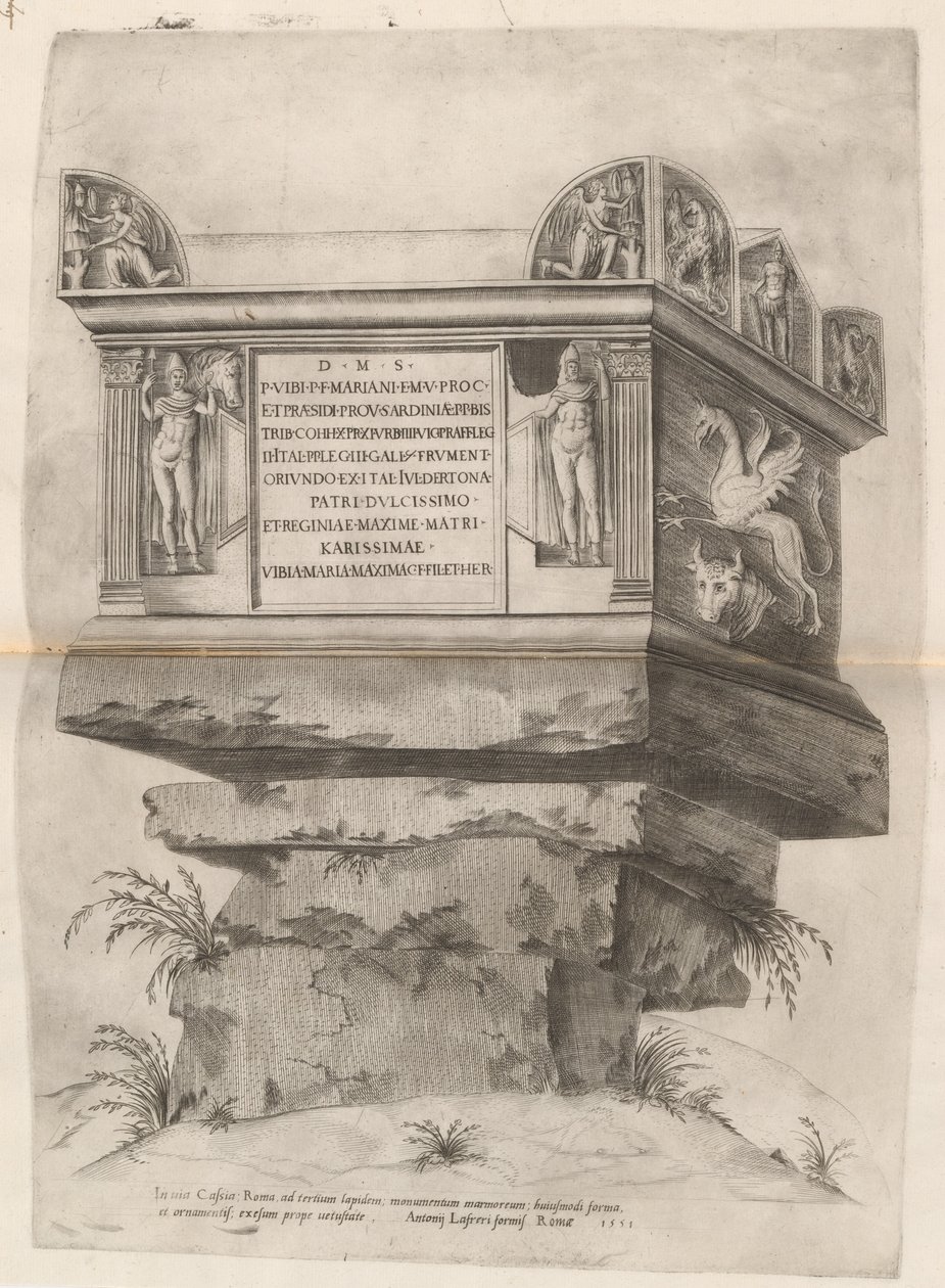 Grób Nerona autorstwa Italian 16th Century