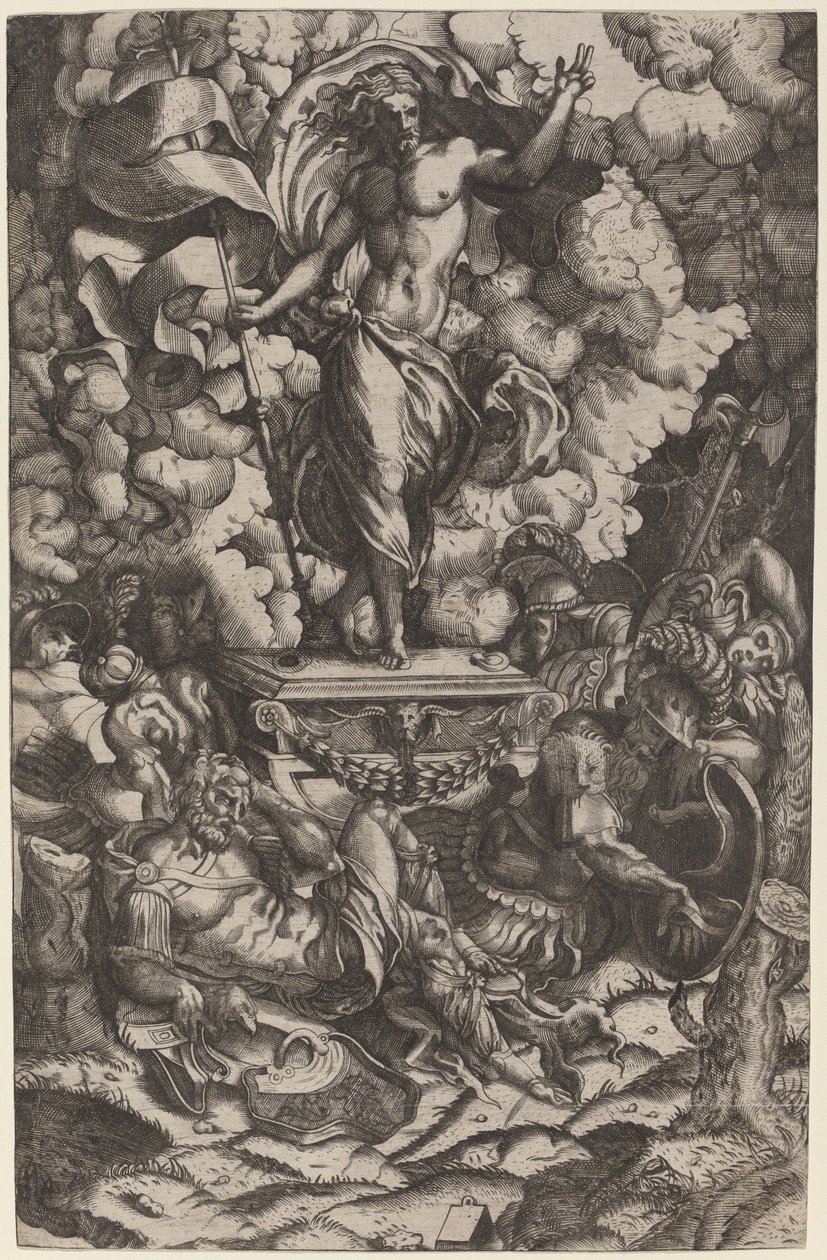 Zmartwychwstanie autorstwa Italian 16th Century after Francesco Salviati