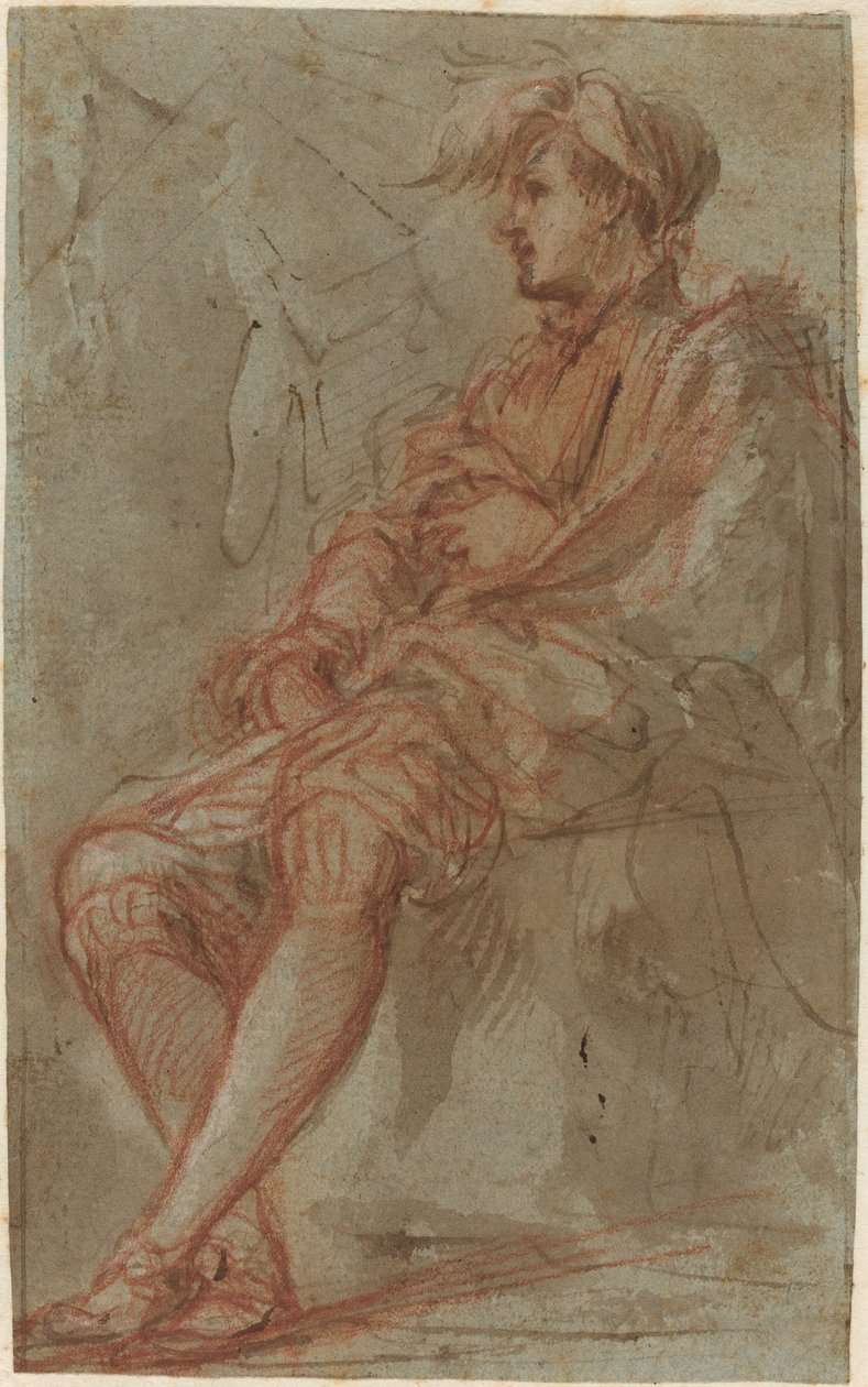 Młody mężczyzna autorstwa Italian 17th Century