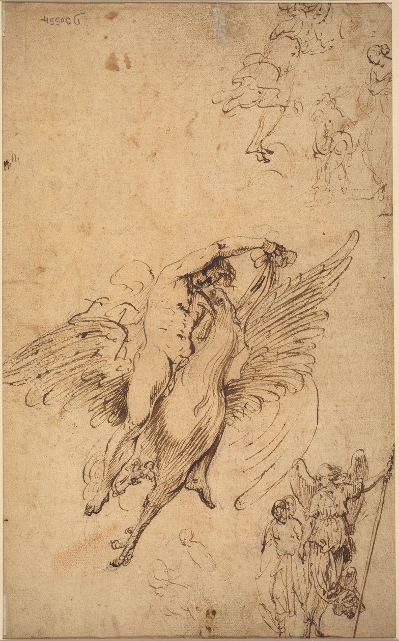 Ganimedes autorstwa Italian 17th Century