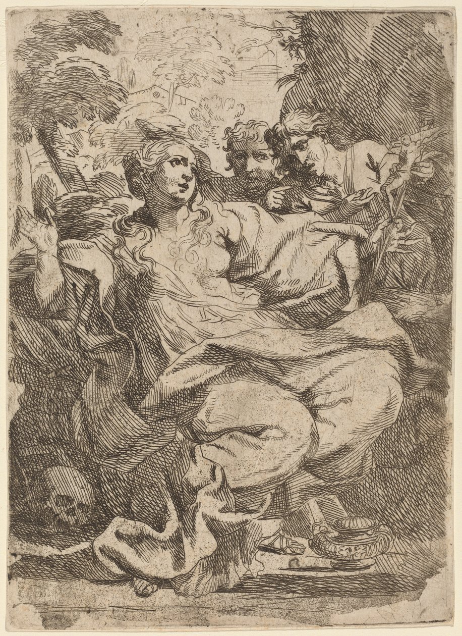 Magdalena autorstwa Italian 17th Century