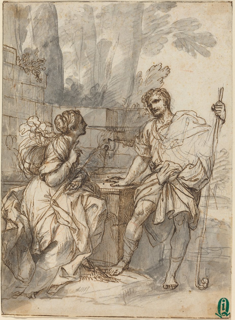 Scena duszpasterska autorstwa Italian 18th Century