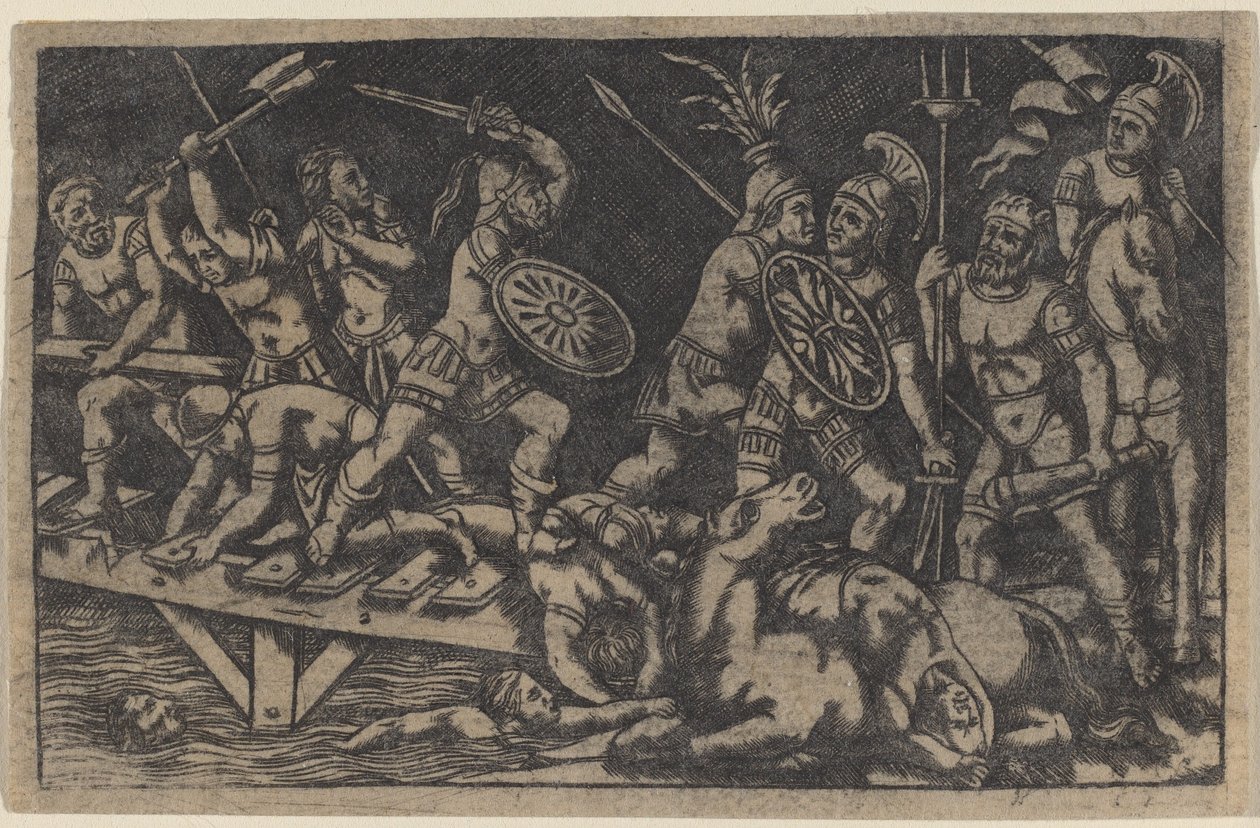 Horacy Cocles autorstwa Italian 18th or 19th Century