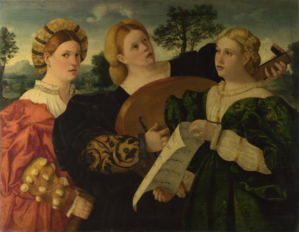 Koncert, ok. godz. 1525 autorstwa Italian Master