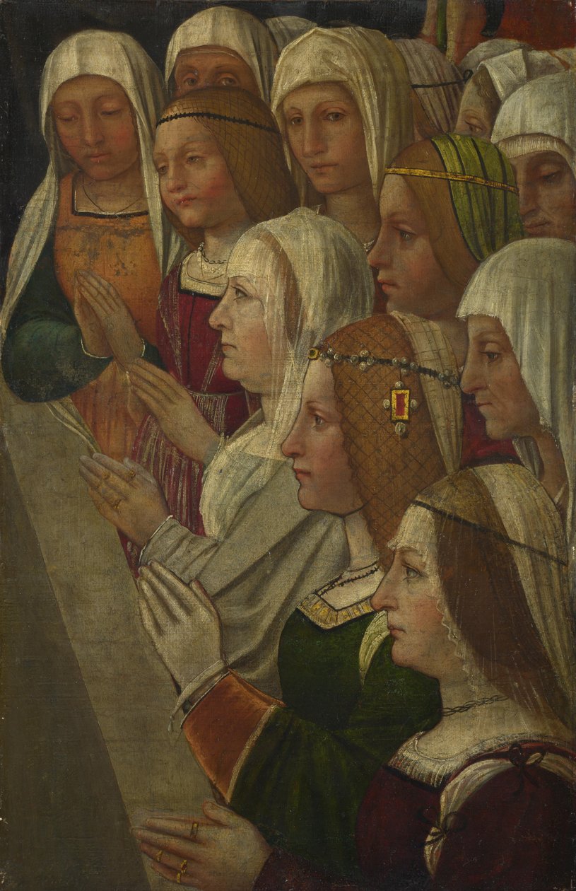 Członkinie Konfraterni, c. 1500 autorstwa Italian Master
