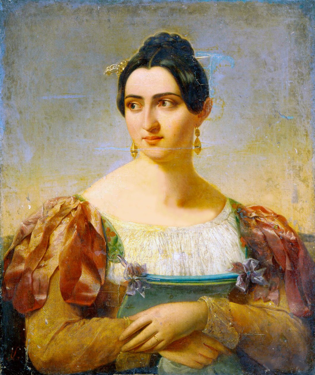 Portret kobiecy, początek XIX w. autorstwa Italian Master