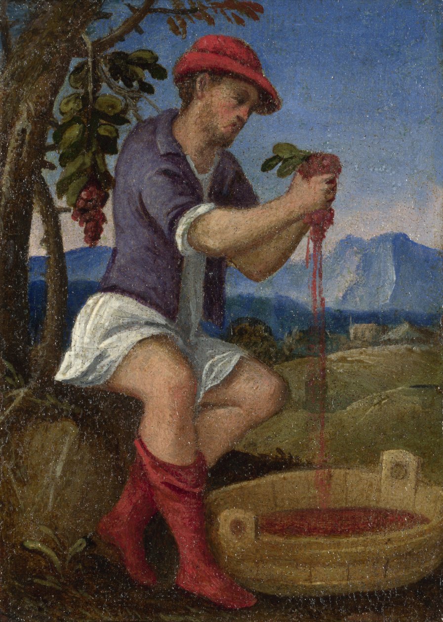 Trudy Miesięcy: wrzesień, ok. godz. 1580 autorstwa Italian Master