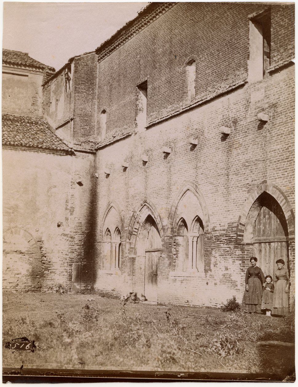 د Capitular خونې بهر، Pomposa Abey، Emilia-Romagna، ایټالیا، عکس د Luigi Ricci، Ravennapoli لخوا autorstwa Italian Photographer